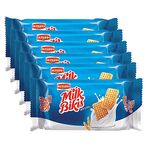 Britannia Milk Bikis 90g (Pack of 6) – Rich with the Goodness of Milk – Enriched with Calcium Vitamins and Iodine