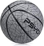 Wisdom Leaves Mini Rubber Basketball,Small Size 3 Basketball for Kids/Toddler Games Play (22-Inch)