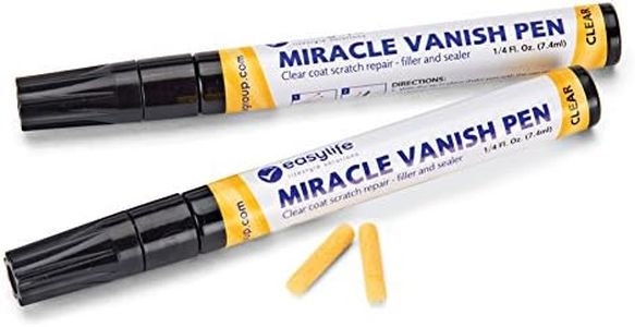 Collections Etc EasyLife Car Scratch Remover Miracle Vanish Pens, Set of 2 Clear Coat Pens