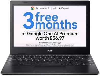 Acer Chromebook 311 CBOA311-1H Laptop - Intel Celeron N4500, 4GB, 64GB eMMC, Integrated Graphics, 11.6 HD, Chrome OS, Black