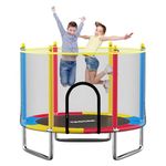 Kosten Sports Trampoline for Kids with Safety Net | Indoor & Outdoor | Powerful Loading Capacity | Stainless Steel Frame & Legs 55 Inches