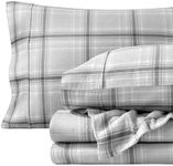 Bare Home Flannel Sheet Set Prints,