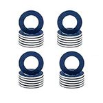 JNNJ 24 Pieces Oil Drain Plug Gaskets, 12 mm Aluminum Seals Crush Washer, Seals Oil Drain Plug with Seal Drain Plug Washers, Oil Sump Discs Automotive Accessories Compatible Replaces 9043012031