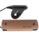 Artec WSHD-OSJ Ceramic Magnet Humbucker Walnut Wood Cover Soundhole Pickup 8.4K with OSJ Jack for Acoustic Guitar