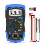 Digital Multimeter GR-4070L Inductance LCR Meter, 1999 Counts Capacitance Resistance Meter, hFE Test Multimeter, Manual Range, Back Light, Auto Power Off, Testing Meter Tool