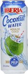 Iberia Coconut Water, No Pulp, 16.91 Fl Oz (Pack of 24)