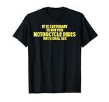It Is Customary To Pay For Motorcyc