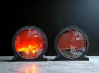 LED Fireplace Round 12 inch