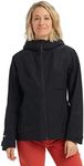 Burton Women's Gore-Tex Packrite Rain Jacket, True Black, X-Small