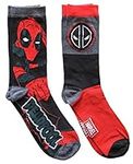 Marvel Deadpool Men's Crew Socks 2 