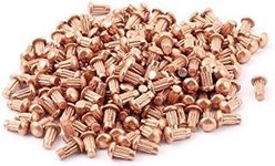 uxcell 200 Pcs 1/8" x 1/4" Copper R