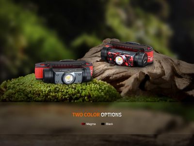 Fenix HM62-T Head Torch – 1200 Lumens, Rechargeable, Red Light, IP68