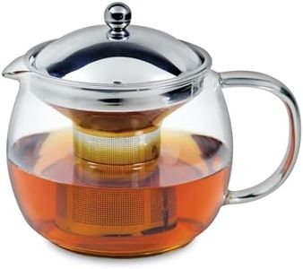 Avanti Ceylon Borosilicate Glass Teapot, 6 Cup / 1.25 Litre Capacity