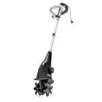 Sun Joe TJ599E Electric Corded Garden Cultivator w/ 2.5A Motor and Steel Blades, Cultivates in 6.3 Inch Wide Path for Small Gardens & Flower Beds, Green