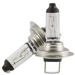 Safego H7 Halogen Headlight Bulb 2Pcs 55W Halogen Bulbs Replacement for High Beam Low Beam Fog Lights 12V Xenon White