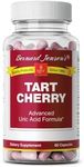 Bernard Jensen's Tart Cherry Uric Acid Formula – 60 Tapioca Capsules, Supports Joint Health & Healthy Uric Acid Levels