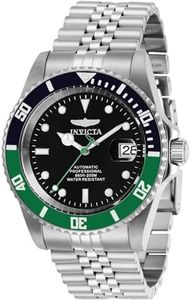 Invicta Men's Pro Diver Automatic Watch with Stainless Steel Band, Silver (Model: 29177), (Model: 29177), Diver,Chronograph