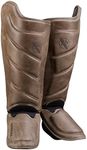 Hayabusa T3 LX Striking Shinguards - Brown, Large