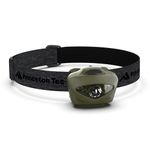 Princeton Tec Vizz Headlamp 550 Lumen Dimmable LED, IPX7 Water Resistance, Essential Outdoor Accessory for Hiking, Backpacking, Camping, Running, and Safety Preparedness, Green, New Version