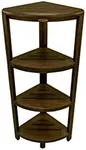 Decoteak Corner Shower Shelf 4-Tier