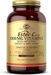 S.olgar Ester-C Vitamin C Tablets - Gentle, Non-Acidic, Antioxidant Support - 180 Vegan Tablets