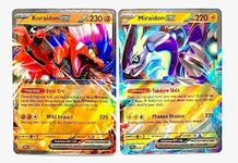 Miraidon Ex & Koraidon Ex - Scarlet & Violet - Pokemon Card Lot - SVP028 & SVP029 - Black Star Promo