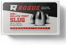 Rogue Precision .25 Cal Hollow Point Slug Airgun Pellets | .25 Caliber | 30 Grains | Made in The USA