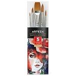 ARTEZA Watercolor Paint Brushes, Se