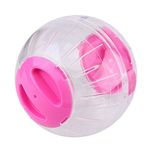 DaMohony Hamster Exercise Ball Clear 5 Inch, Small Hamster Gerbil Pet Running Jogging Exercise Ball Toy Dwarf Hamster Mini Run-About Exercise Wheels Ball