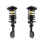 Transit Auto Rear Complete Suspension Shocks Strut And Coil Spring Mount Assemblies Kit Replacement For Chevrolet Impala Buick LaCrosse Pontiac Grand Prix Allure Excludes 17" 18" Wheels Police Taxi -