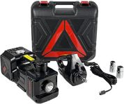 Trihelper Electric Car Jack 5 Ton Hydraulic Jack, Impact Wrench, Tire Pump