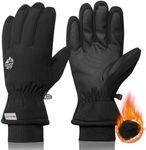 RIGWARL -5℉ Winter Warm Gloves with Thickest Thermal Plush for Extreme Cold Weather, Completely Waterproof Gloves Men Women