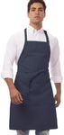 Chef Works Men's Bib Butcher Apron,