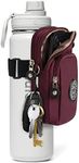 Bottle Pouch Gym Water Caddy with Phone Holder, Water Bottle Sleeve Bag with Pocket for Cards, Keys, Wallet, Gym Bottle Accessories for Men Women