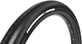 Panaracer Gravelking Semi Slick TLR Tubeless Ready Folding Gravel Bike Tyres 700c | Fast-Rolling SS with ZSG Compound & TuffTex Casing | Enhanced Control on Rough Road & Fire Trails | 700x35c Tyres