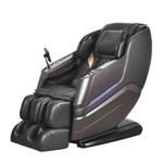 Osaki Titan Epic 4D Massage Chair Full Body,SL Track,3 Stage Zero Gravity Massage Chair,4D Shiatsu Massage Recliner Chair with Heat, Foot Roller,Calf Massage,Smart Body Detection, Assembled (Brown)