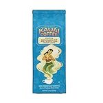 Kauai Hawaiian Ground Coffee, Vanilla Macadamia Nut Flavor (10 oz Bag) - 10% Hawaiian Coffee from Hawaii's Largest Coffee Grower - Bold, Rich Blend