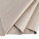 GORGECRAFT 140 * 200cm EMF Protection Fabric Shielding Plain EMI, RF & RFID Shielding Copper Fabric Faraday Cage Protection Diy Enclosure Wireless Shield for Wifi Cell Rfid Protect, Light Grey