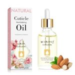 Nail Cuticle Oil for Nail Care - Almond Cuticle Oil with Organic Vitamin E & B, Cuticle Oil for Nails, Nail Oil Soothe Moisturize with Dropper Design to Prevent Nail Cracking and Dry