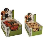 Whimzees Natural Dental Dog Treats Alligator Large, 1 x 30 & WHIMZEES Natural Dental Dog Treats Rice Bone, 1 x 50