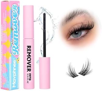 Mavphnee Lash Remover Cluster Lashes Remover Lash Glue Remover Smoothing Oil Eyelash Extensions Remover DIY Lash Extensions Removal Tool for Eyelash Adhesive Easy Remove Waterproof Lash Bond and Seal