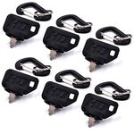 HD Switch -6 Pack- Ignition Switch Key fits Toro Exmark Titan Z-Master Lazer Z X Turf Ranger Navigator Turf Tracer Metro 63-8360 103-2106 1-603511 62-7770 137-4100 137-4101 110-6764 116-0050 109-4736