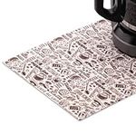 S&T INC. Coffee Mat, Absorbent Coff