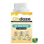 Ohdaze Rosin Nylon Filter Press Bags 25 Micron 40 Pack 2x4inch Micron Press Bags