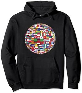 Globe of Flags World Map Atlas Shirt Hoodie