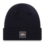 New Era Winter Beanie - METALLIC BADGE LA Lakers