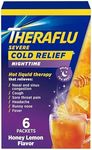 Theraflu Nighttime Severe Cold Relief Honey Lemon Flavor Powder - 6 Ct (Pack of 1)