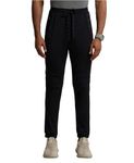 Jockey Men's Relaxed Fit Joggers (MV12_Black_M)