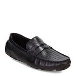 Cole Haan Men's Grand Laser Penny Driver Driving Style Loafer, Black, 12 UK