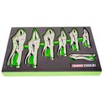 OEMTOOLS 7PC Lock PLIER Set W/HEX Tight, Multi, One Size, 23987